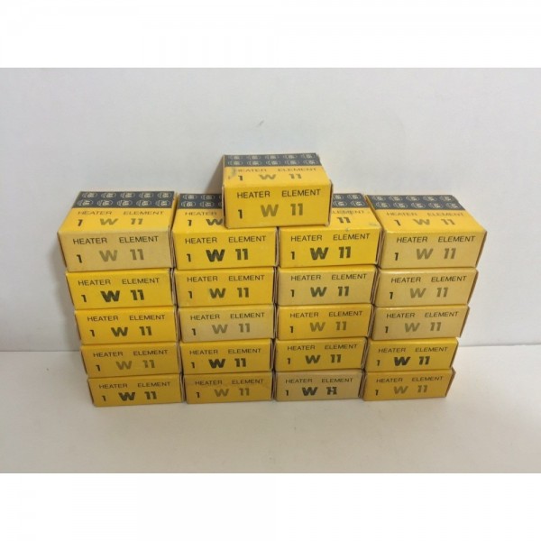 OVERLOAD RELAY HEATER ELEMENTS W11