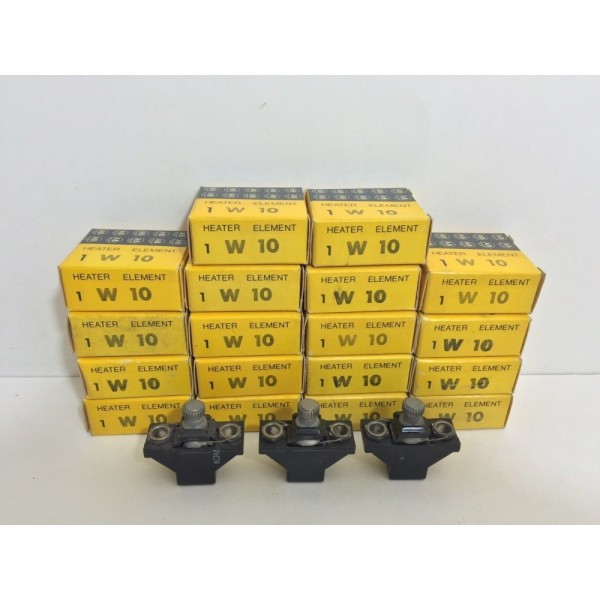 OVERLOAD RELAY HEATER ELEMENTS W10