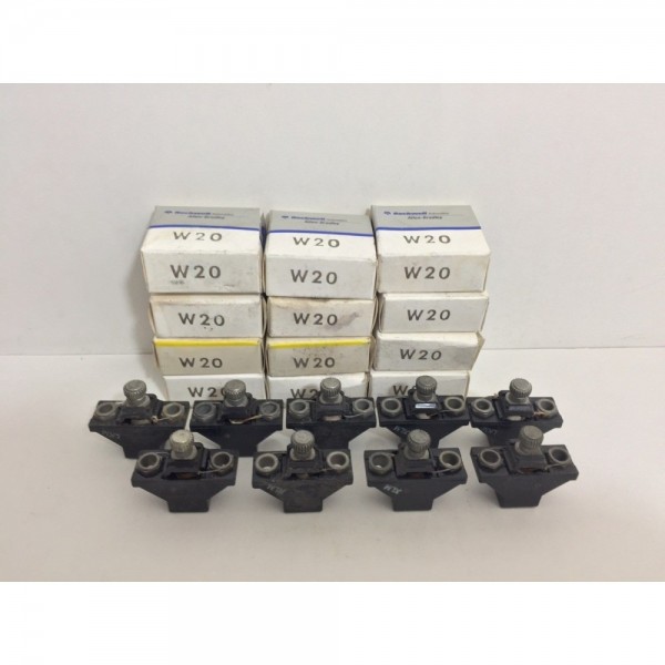OVERLOAD RELAY HEATER ELEMENTS W20