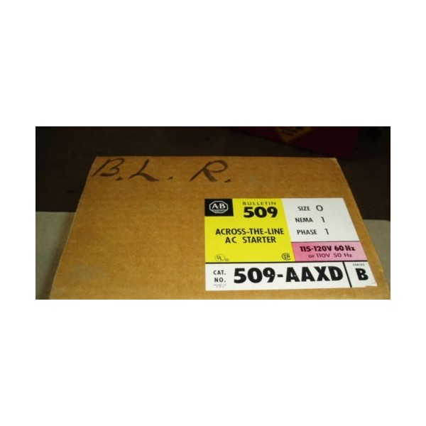 ACROSS THE LINE AC STARTER 1 PHASE SIZE 0 115-120V
