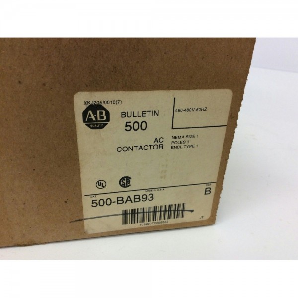 500-BAB93 Lighting Contactor 30A Ser B