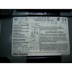 837-V1A Temperature controller 25-125 Degrees F SEALED