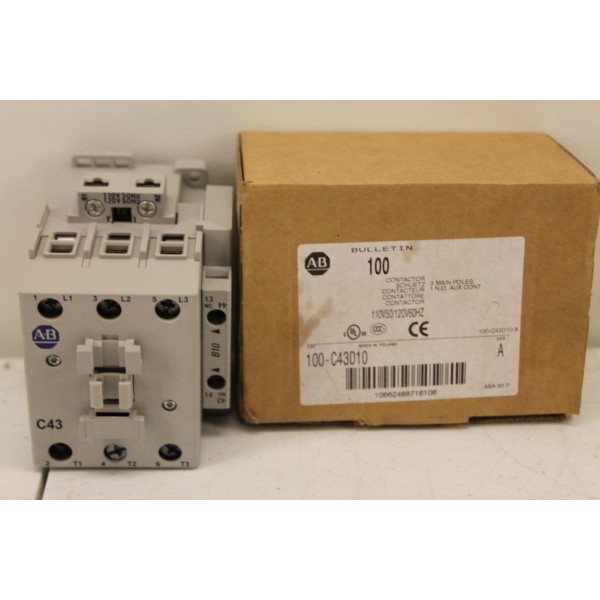 100-C43D10 Series A Contactor New In Box