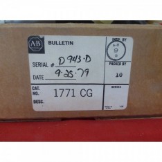 1771-CG *NIB* I/O CHASSIS CABLE REV D (2D4)