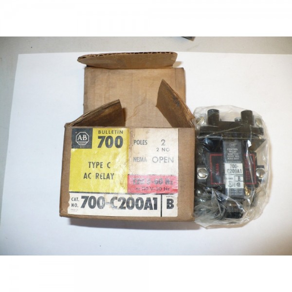 700-C200A1 AC Relay, Type C, NIB