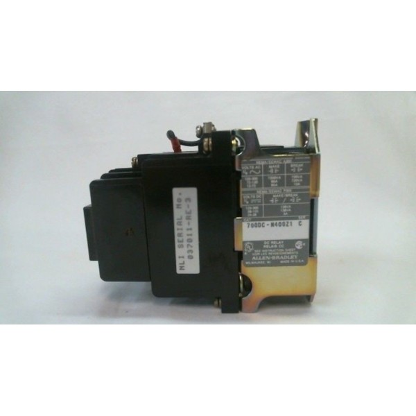 700DCN400Z1 115-120VDC 3P 4 NO Series C Control Relay NIB