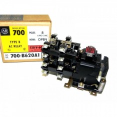 700-B620A1 TYPE B AC RELAY SERIES A , 8 POLES 6NO-2NC OPEN