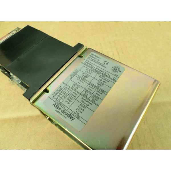 700DC-P600Z24 Ser. D 24VDC Relay