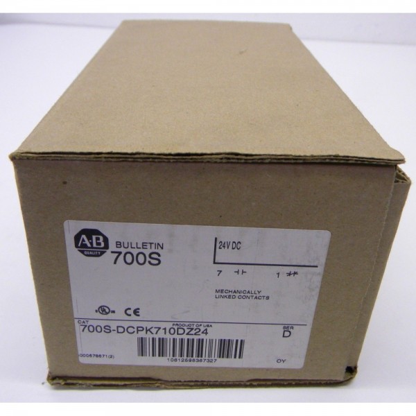 700S-DCPK710DZ24 Safety Control Relay Bulletin 24VDC NIB