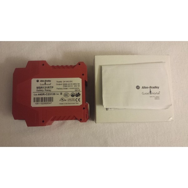 440R-C23139 /B Safety Relay 3 N.O. Safe Outputs 2 N.C.