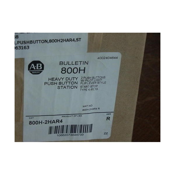 800H-2HAR4 HEAVY DUTY PUSH BUTTON STATION