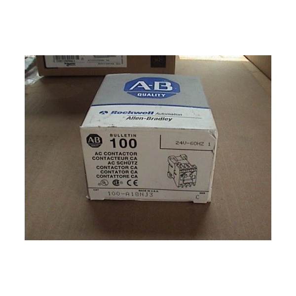 100-A18NJ3/100A18NJ3 3 Pole Contactor **WARRANTY**