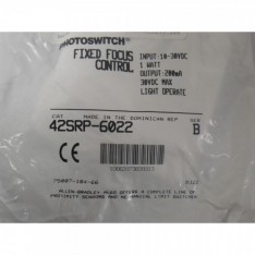 42SRP-6022 Allen Bradley Fixed Focus Control Input 10-30VDC Output 200mA 30VDC