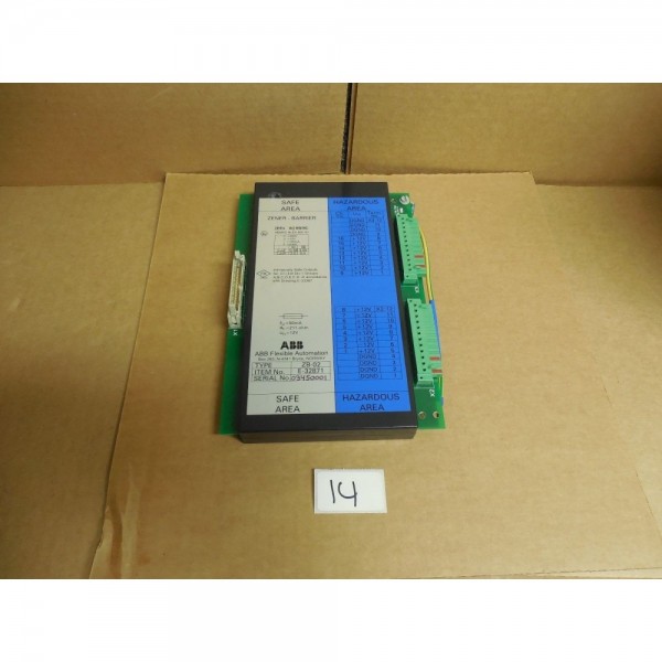 ABB ASEA BROWN BOVERI ROBOT PAINT FLEXIBLE AUTOMATION ZB-02 3HNE 00094-1 NEW