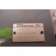 ASEA AUTOMATION CONTROL UNIT PRESSDUCTOR PILLOW BLOCK MODEL QIPA 121