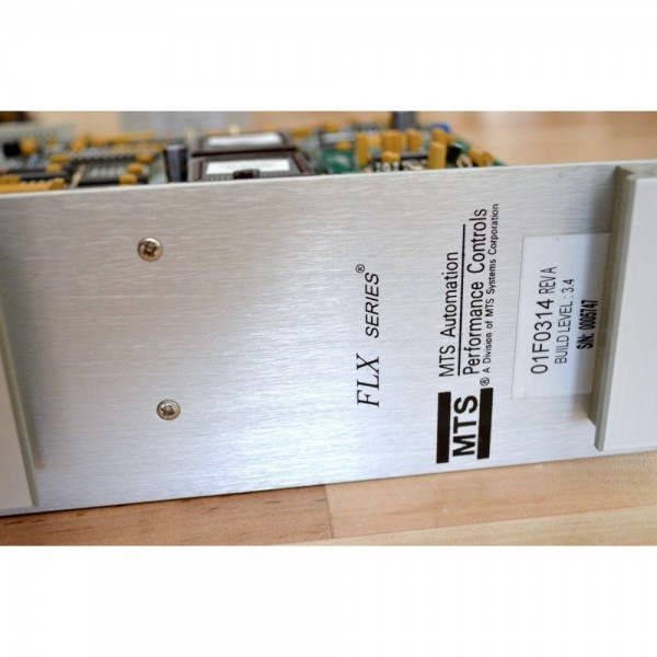 MTS Automation 01F0314 FLX Series Servo Amplifier Build Level