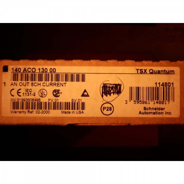 MODICON QUANTUM 140 ACO 130 00 140ACO13000 AC0