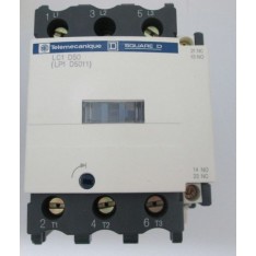LC1D50BD CONTACTOR SQUARE D COIL 24 Vdc TeSys