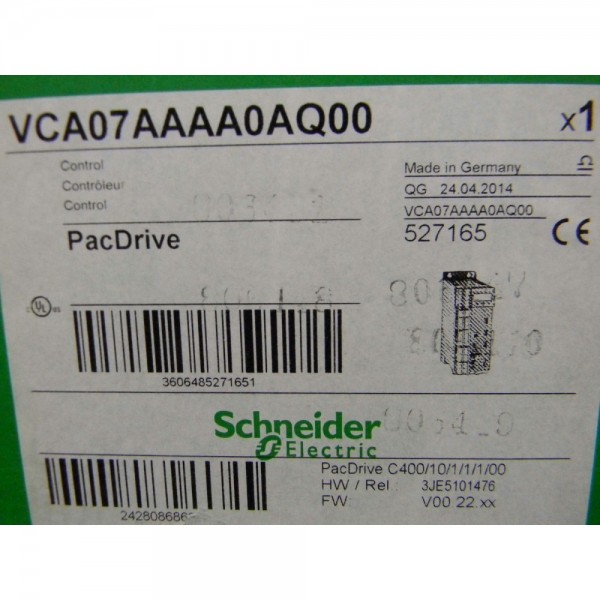 PacDrive C400 Controller VCAO7AAAAOAQ00 Industrial Automation