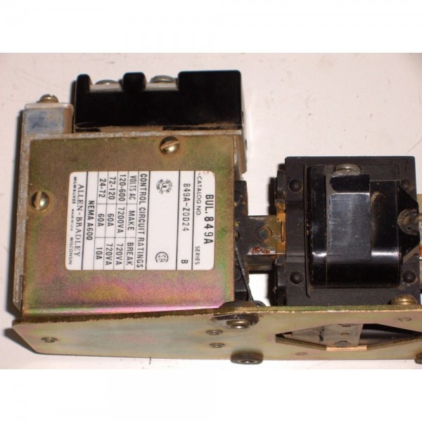 Time Delay Relay Pnuematic on Delay  849A-Z0D24