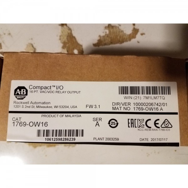 Surplus New In factory packaging