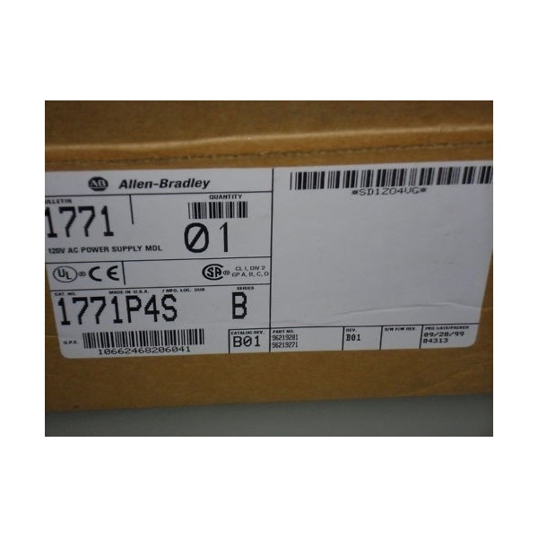1771-P4S Series B Rev D01 Power Supply Module NIB