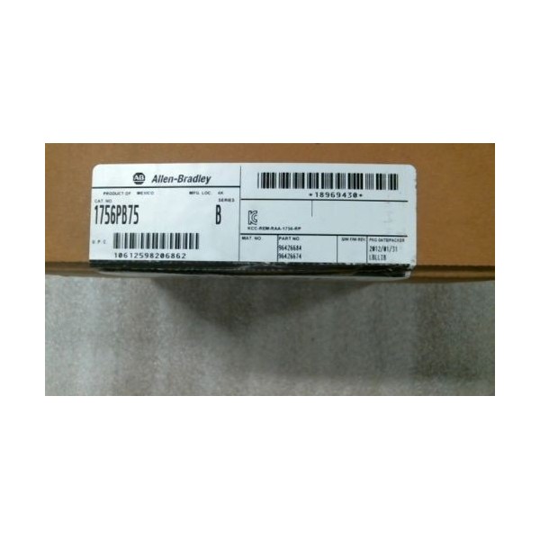 1756-PB75 Series B ControlLogix DC Power Supply 18-32V