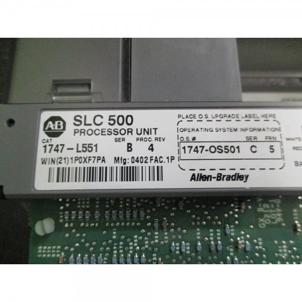 Processor Unit Module SLC 5/05 Controller