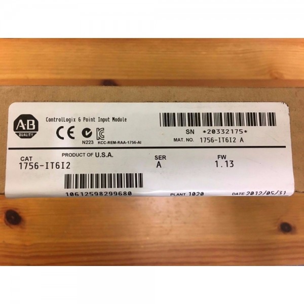 ControlLogix 6 Point Input Module