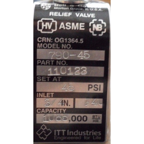 Relief Vlv