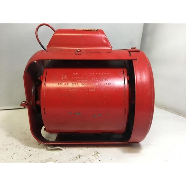 Alternating Current Motor 1/6HP 1725RPM 1PH 60CY