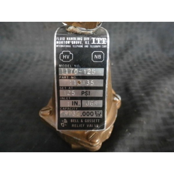 Relief Valve, 3,135,000 BTU/Hr.