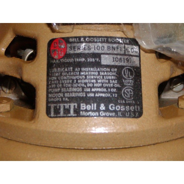 BOOSTER PUMP