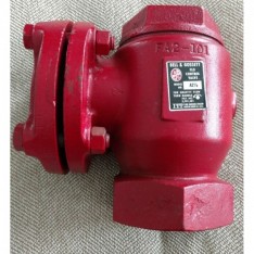 2-1/2 Threaded Angle Flow Control valve"