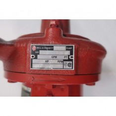 CENTRIFUGAL PUMP 1/4 HP 1750 RPM 3 PH 208-230/460 Volts