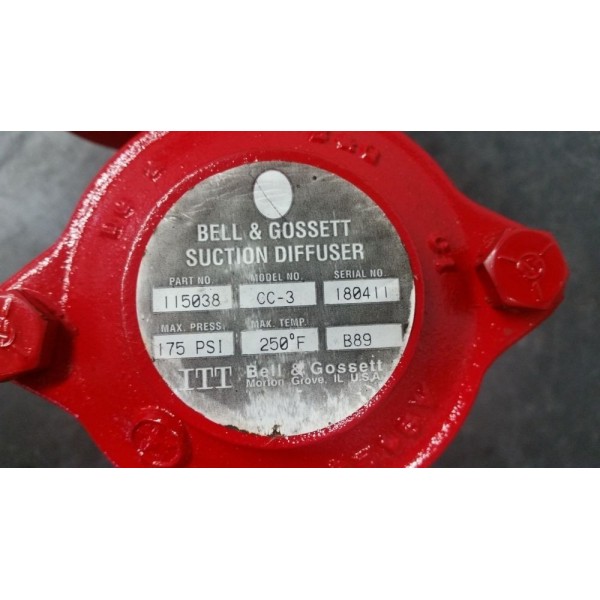CC-3 Suction Diffuser, 2.5, FLG"
