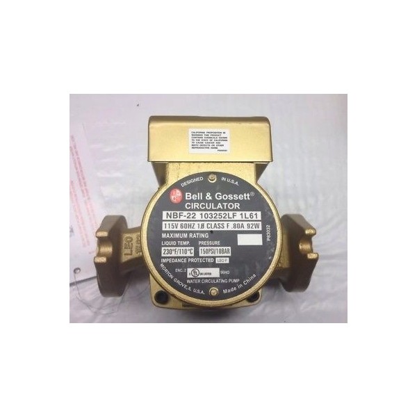 Nbf-22 1/25Hp Flg 115Vbrzcirc