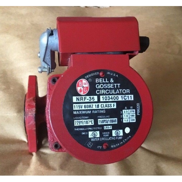Hot Water Circulator Pump 115V