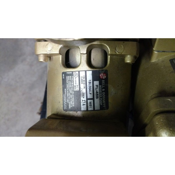 Bronze Booster Pump PL-45B, 115 Volt 1/6 HP