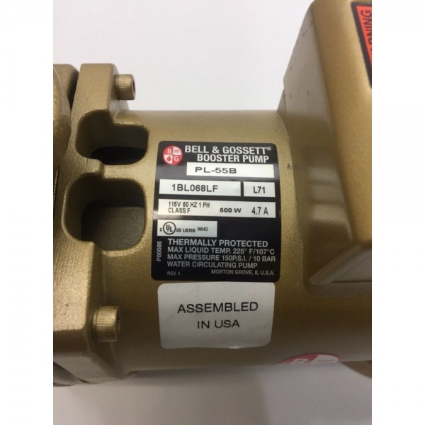 BRONZE PUMP 115V/60HZ XL BEARING SYSTEM