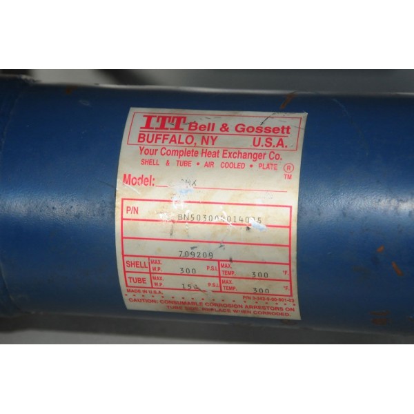 CHX Heat Exchanger 150PSI 300F