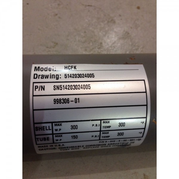 HCFK HEAT EXCHANGER