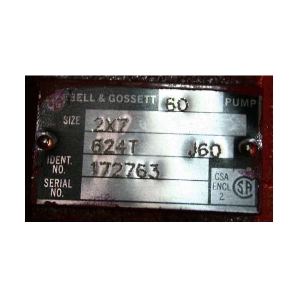 Circulator Pump Booster 1 HP 175 PSI
