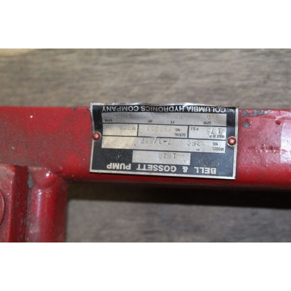 PUMP 60 GPM 56FT 3HP 230/460V