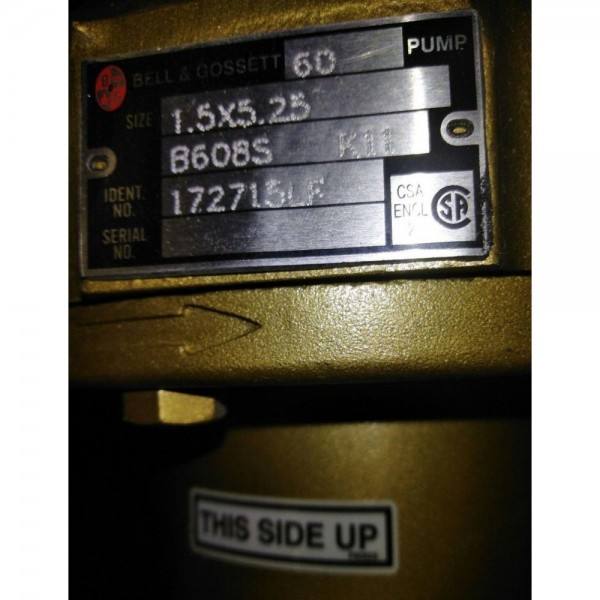 SERIES 60 BOOSTER PUMP 115/230V