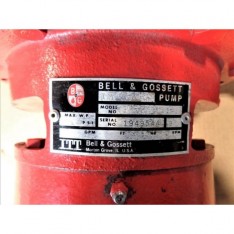 80-2x7 Close Coupled In-Line Centrifugal Pump 6.75 Dia, 2HP"