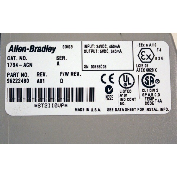Allen Bradley 1794-CAN