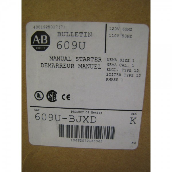 Surplus New In factory packaging