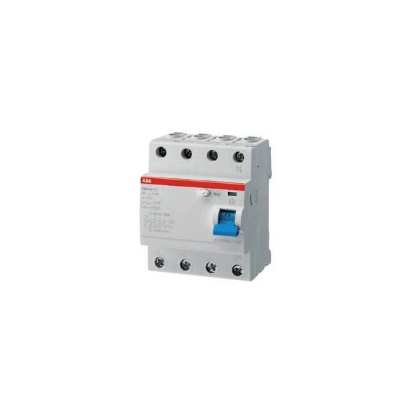 F427820 F204 AC SWITCH DIFFERENTIAL PURE 4P 63A 300MA 0.3A AC