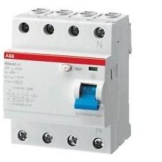 F427838 F204 ON CIRCUIT BREAKER DIFFERENTIAL PURE 4P 40A 300MA 0.3A TYPE A